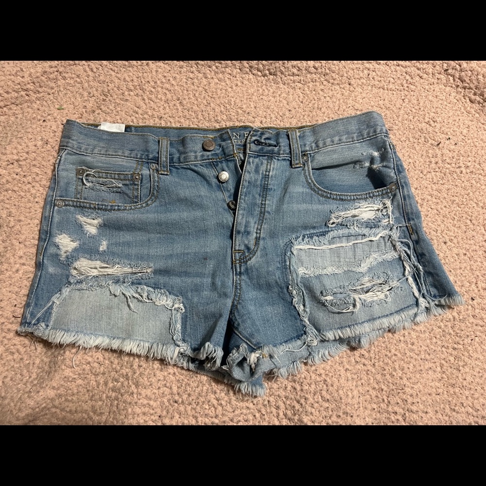 American Eagle hi rise festival shorts - size 8